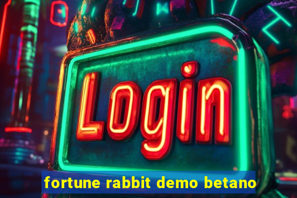 fortune rabbit demo betano